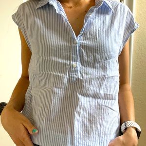 Cotton sleeveless shirt